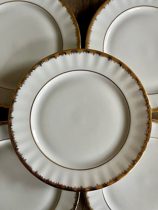 6 assiettes à dessert