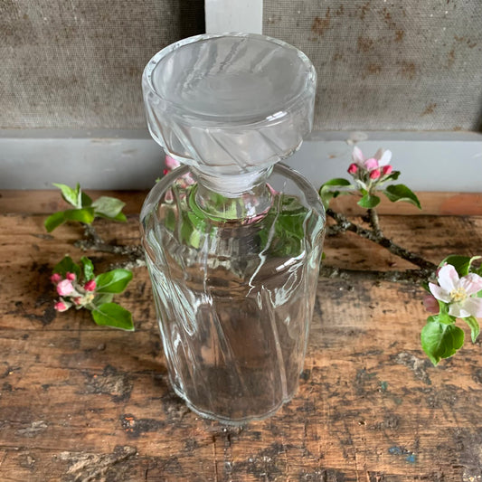 Bouteille en verre avec bouchon