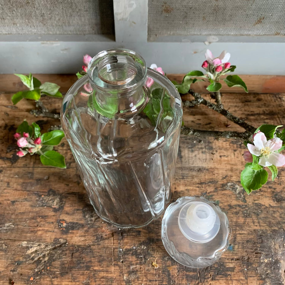 Bouteille en verre avec bouchon