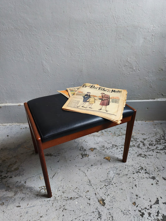 Tabouret vintage style scandinave Patine