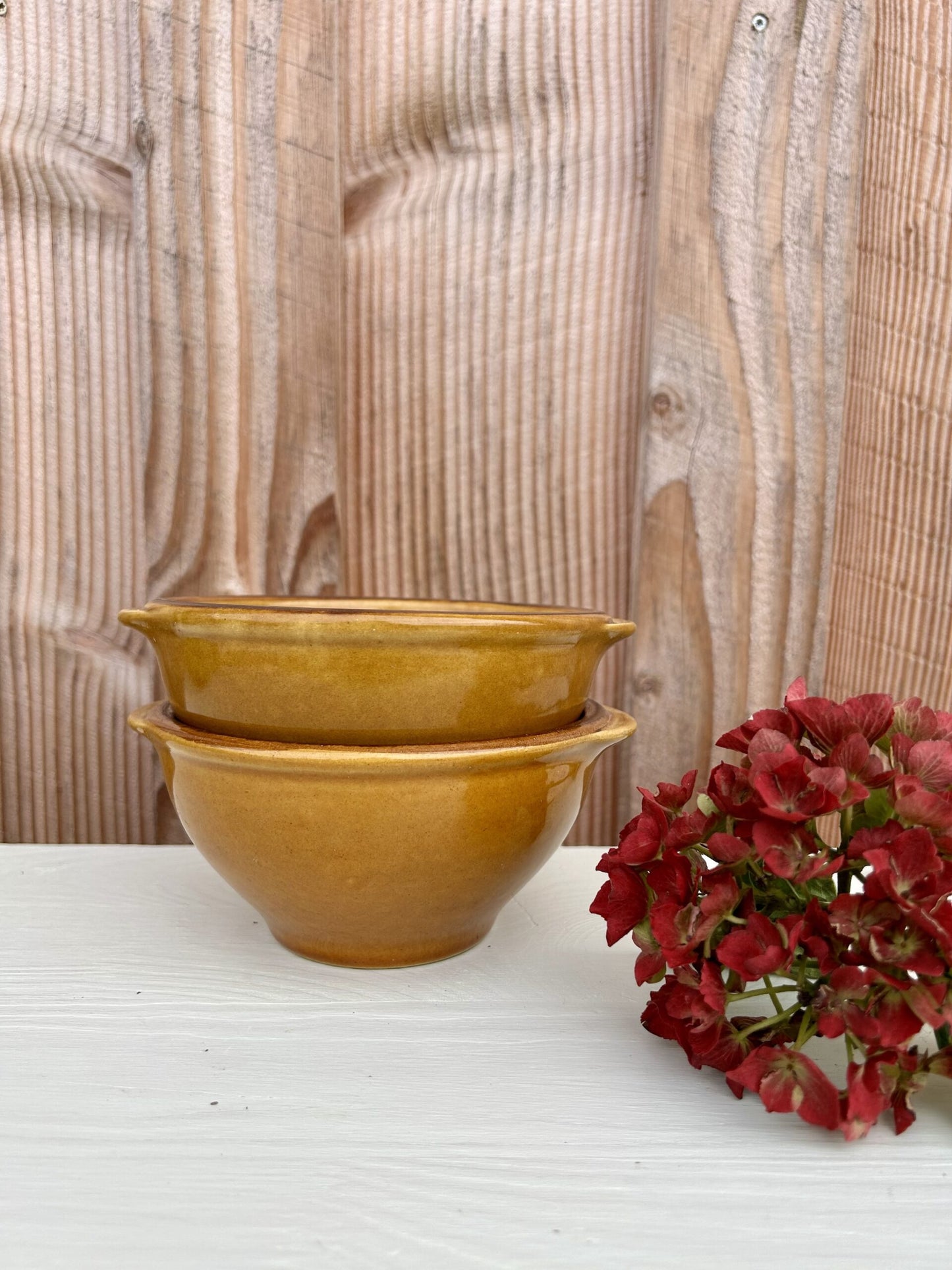 Bols en grès vernissé - lot de 2