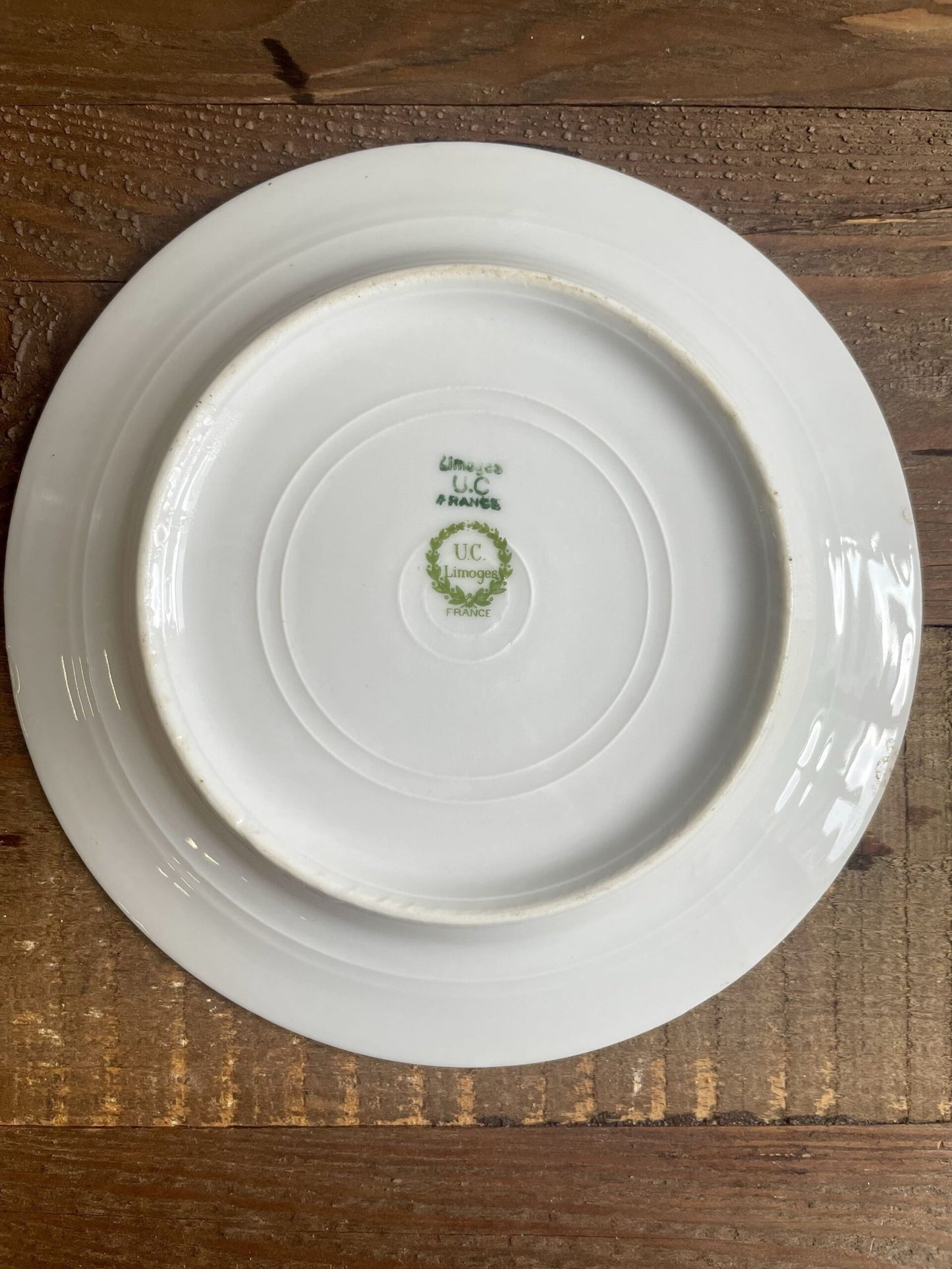 4 assiettes à dessert porcelaine de Limoges