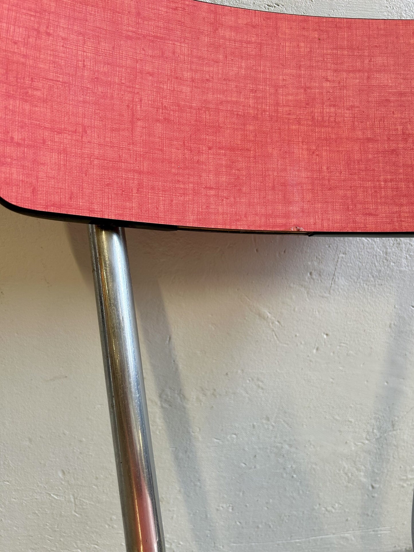 Chaises Formica rouge lot de 3
