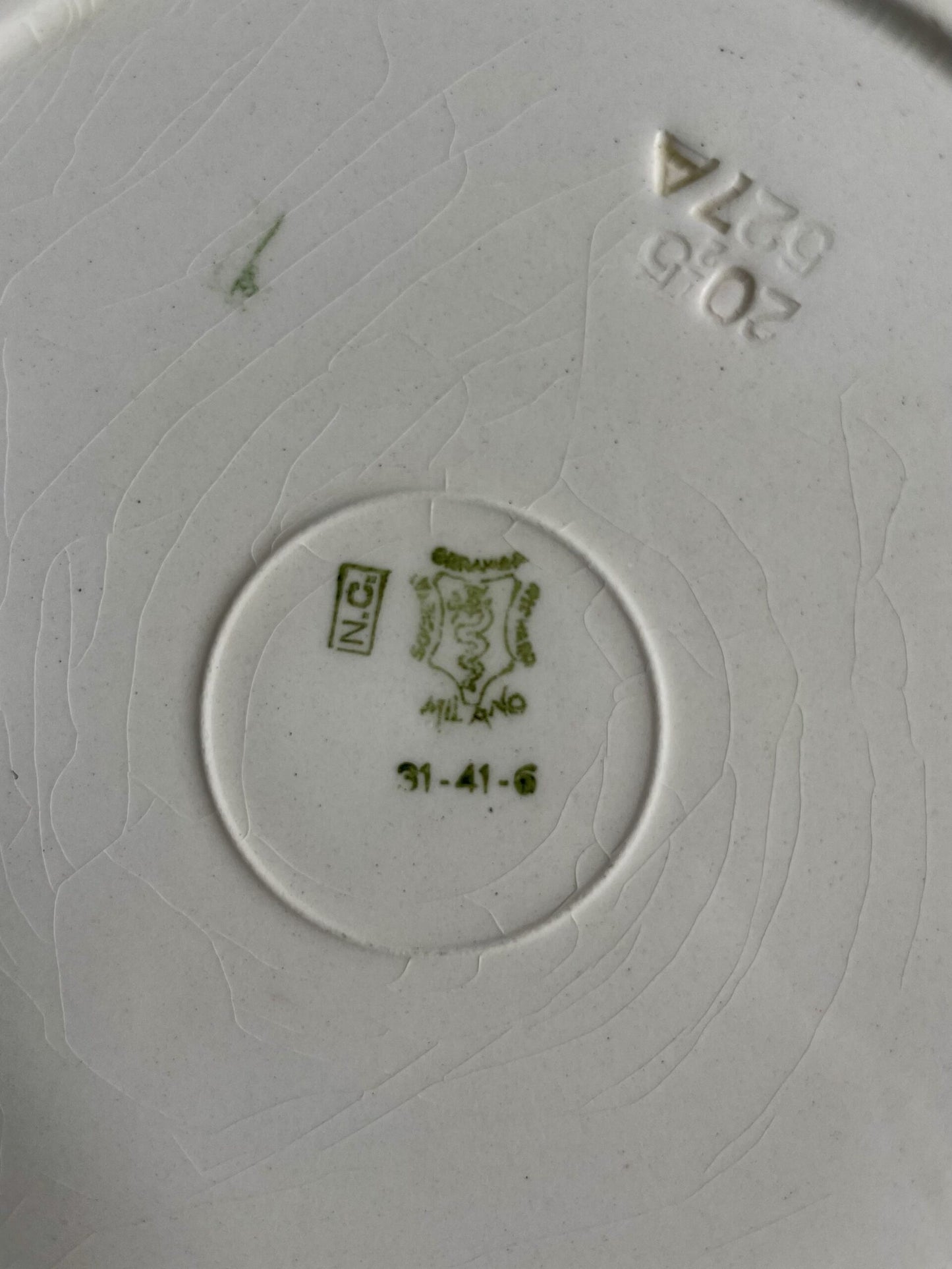 3 assiettes à dessert Ceramica Richard