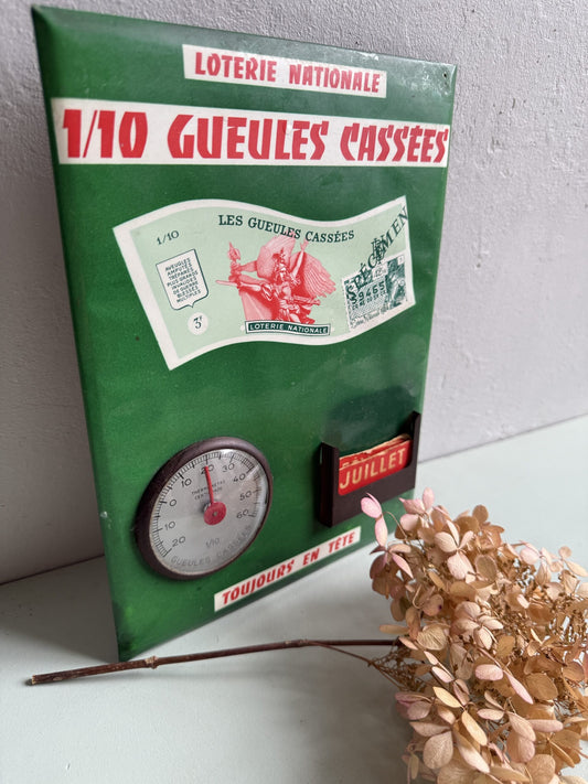 Thermomètre publicitaire vintage