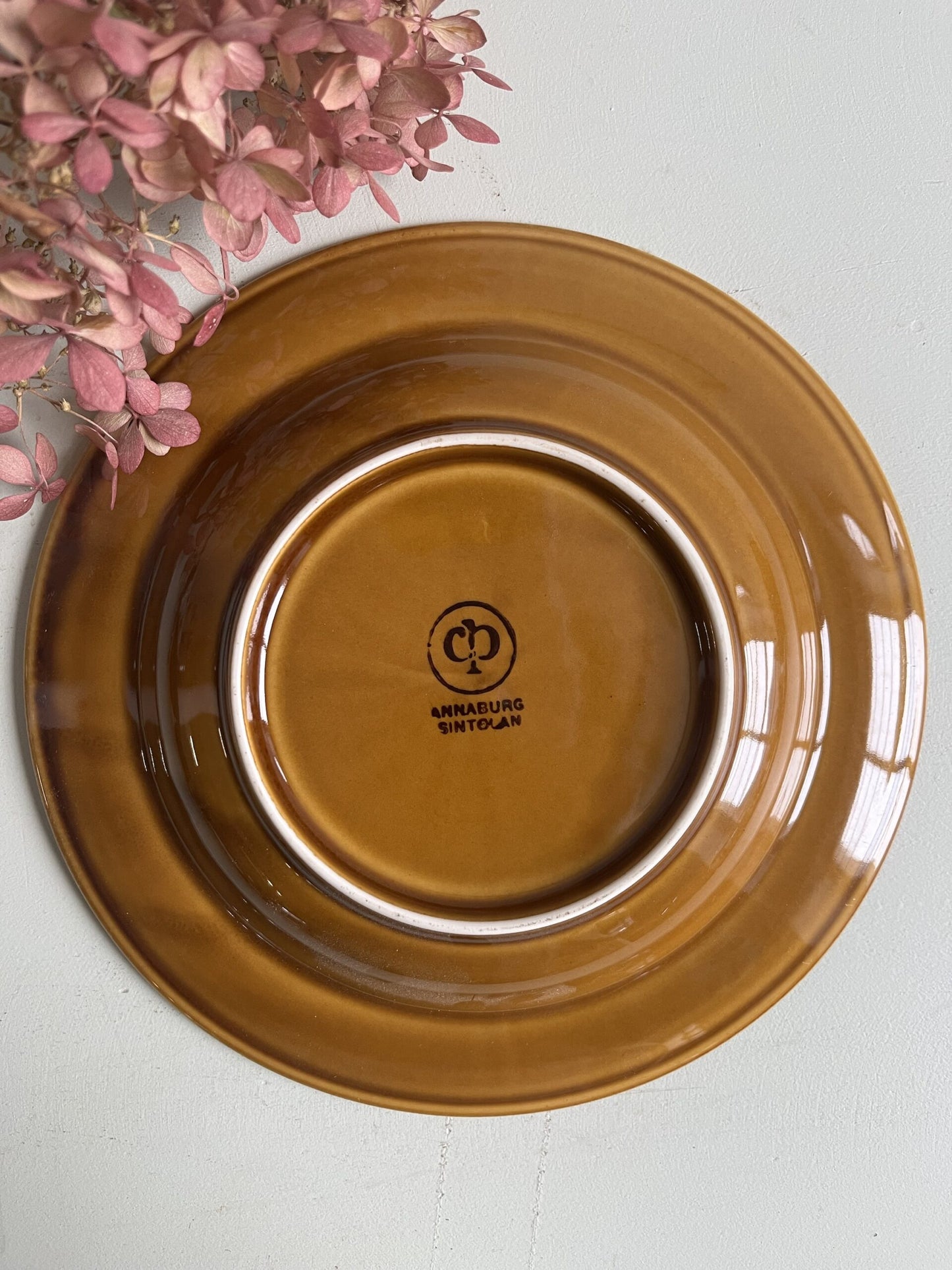 Assiettes creuses Annaburg Sintolan jaunes - lot de 8