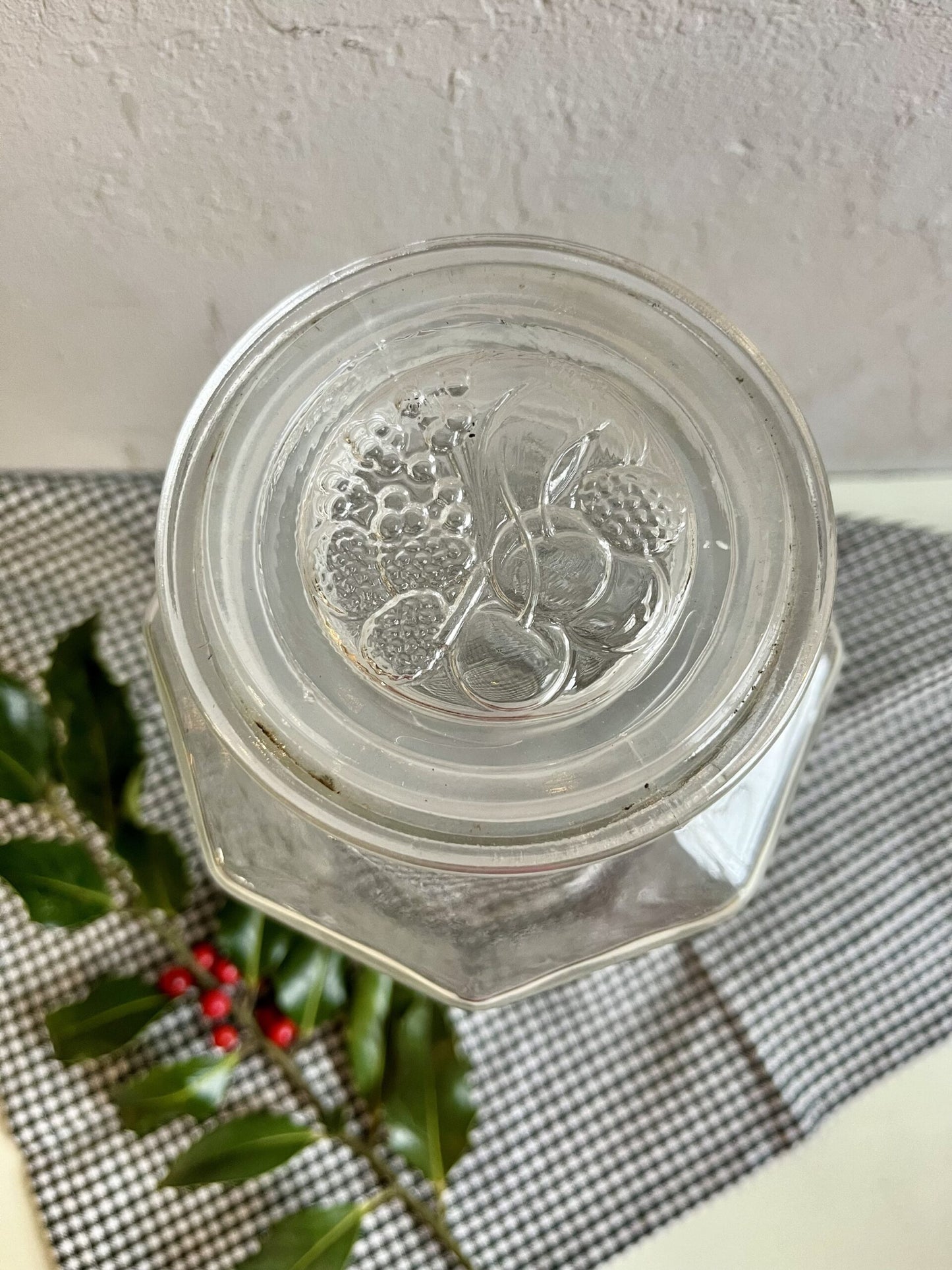 Bocal en verre grand modèle