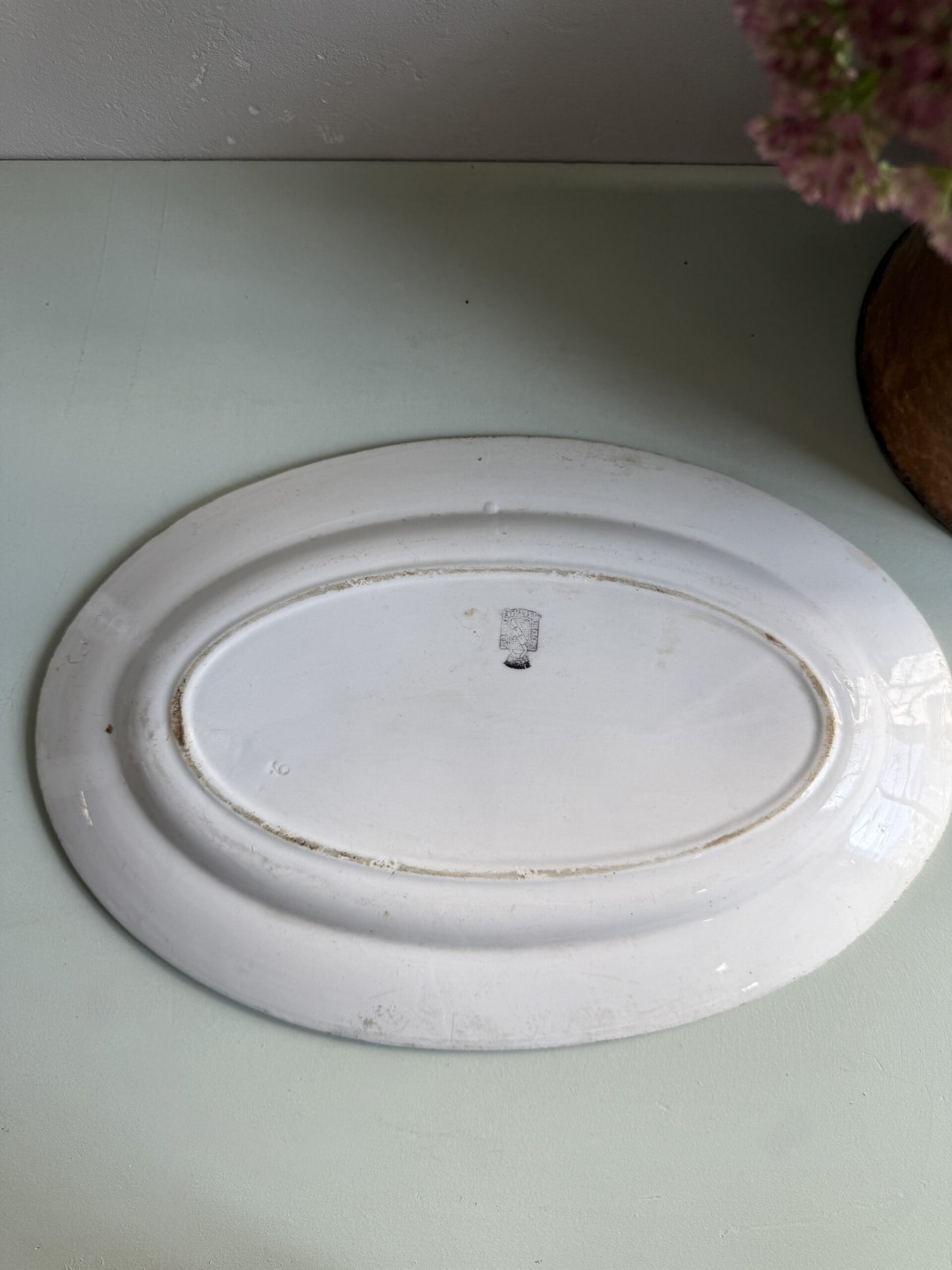 Plat ovale Sarreguemines