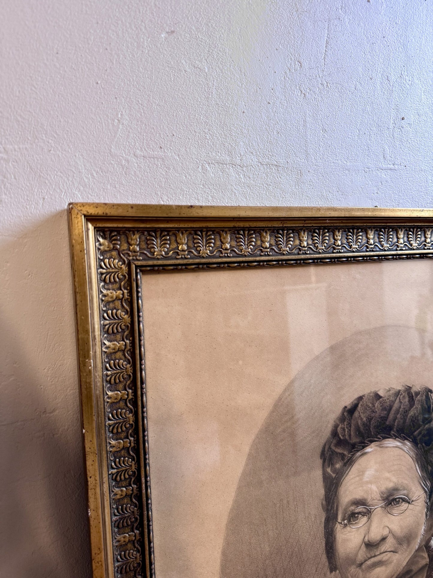 Tableau portrait ancien