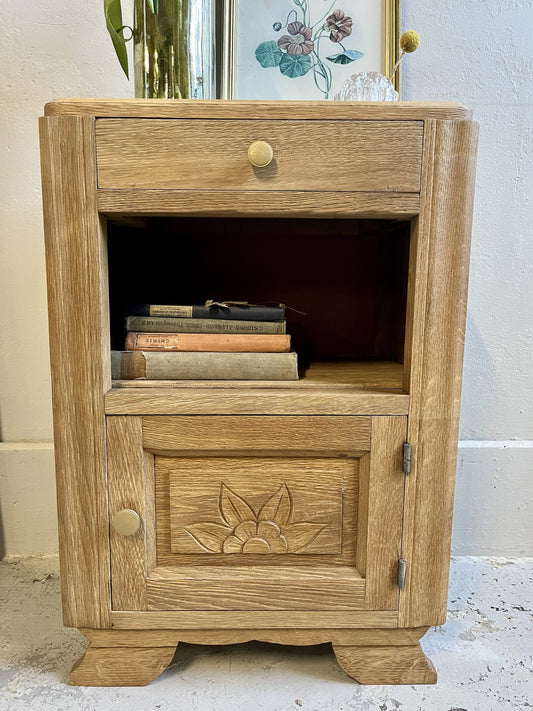 Chevet Art deco tiroir bouton