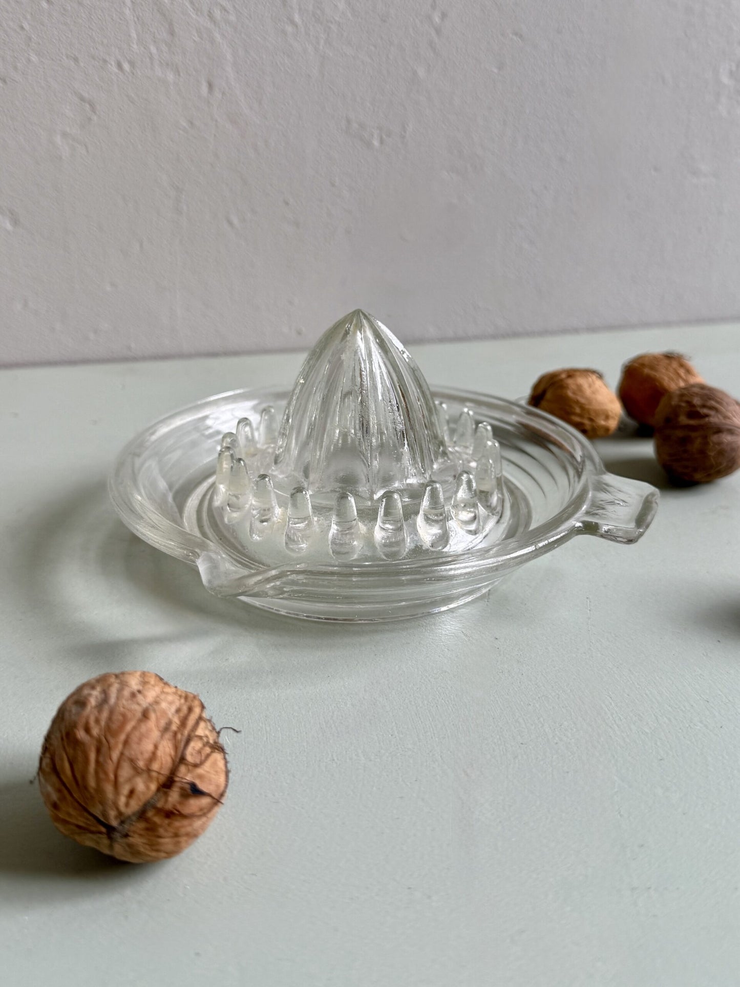 Presse-citron/agrumes en verre