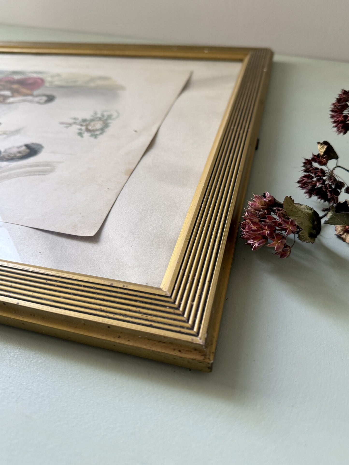 Gravure couleur “La Mode Illustrée”