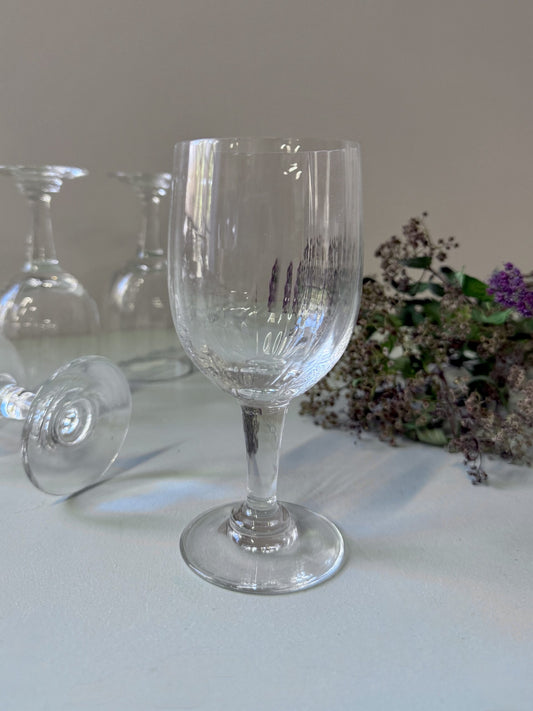 Verres à pied ancien x4