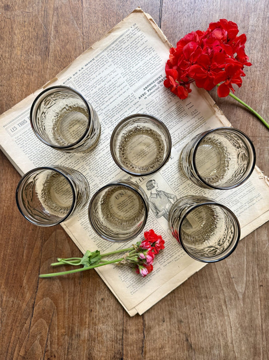 Lot de 6 verres à citronnade