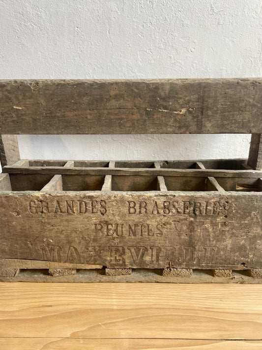 Casier à bouteilles « Grandes Brasseries Réunies Maxeville »