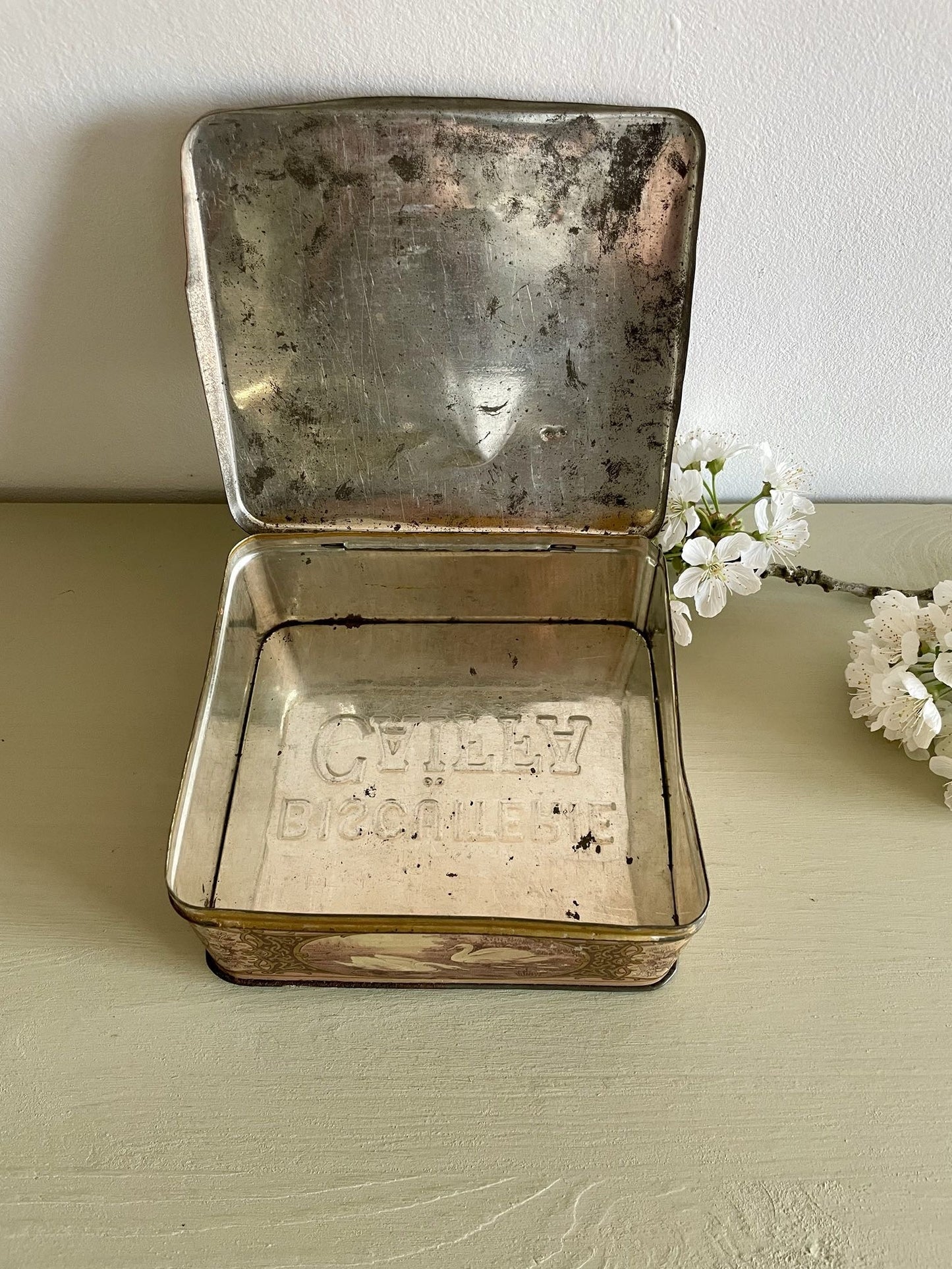 Boîte Ancienne Biscuiterie Caïffa