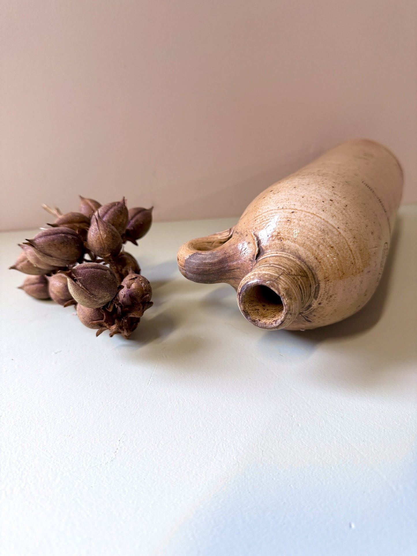 Bouteille en grès argile Niderselters Nassau