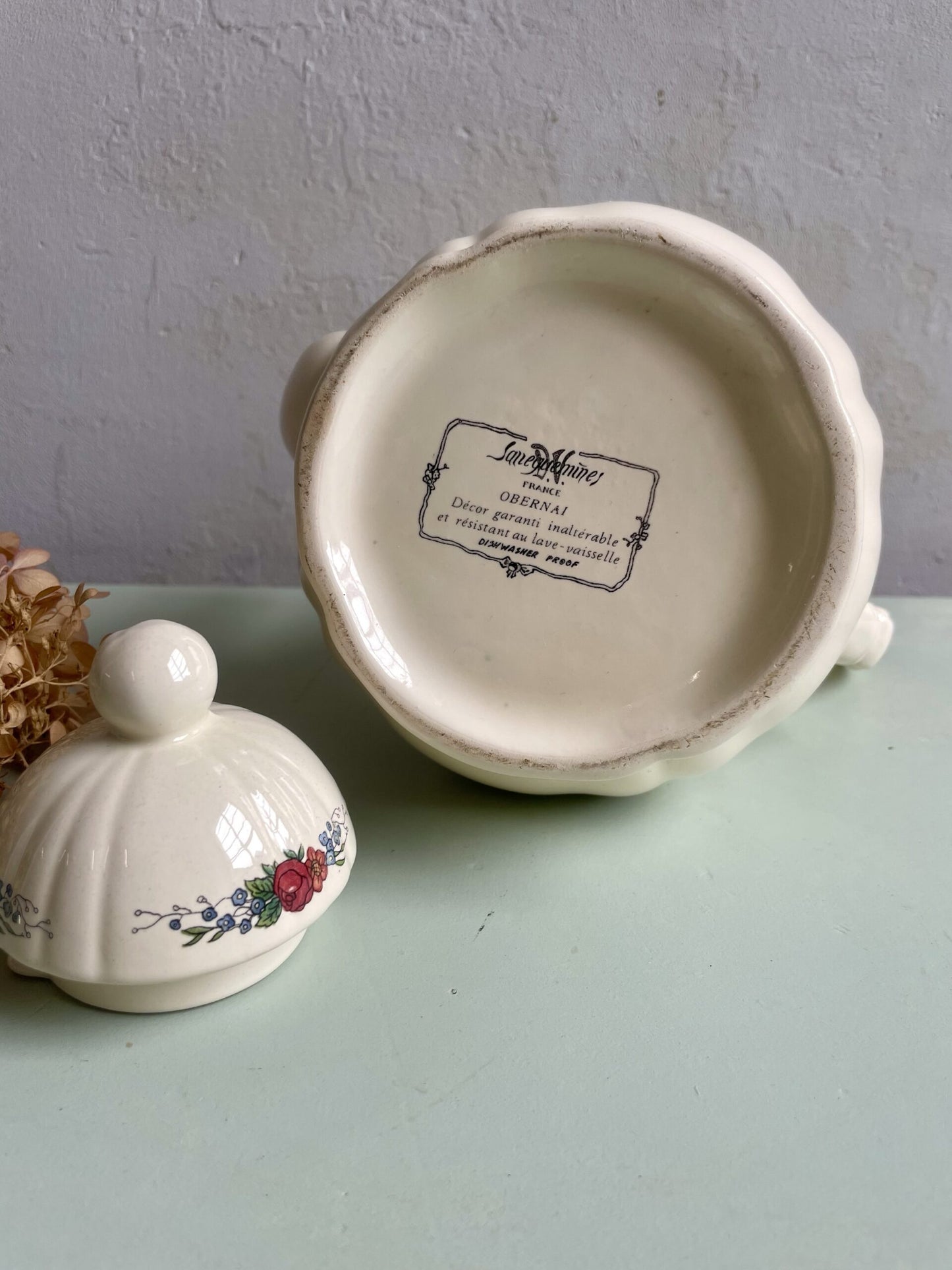 Théière Sarreguemines Obernai