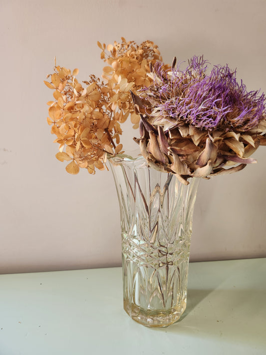 Vase en cristal Patine