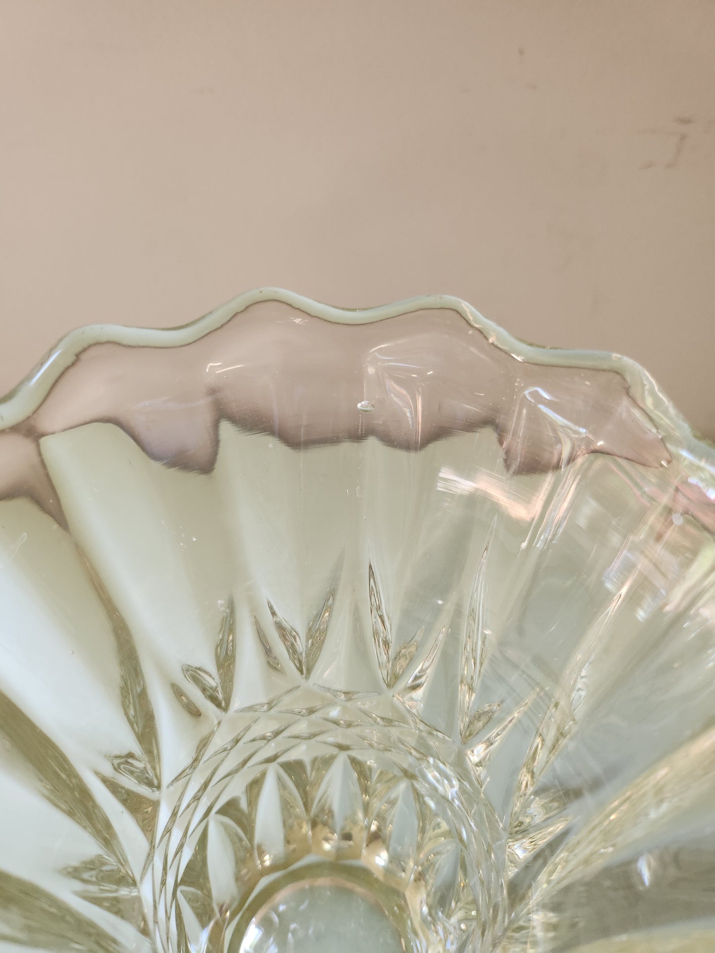 Vase en cristal Patine