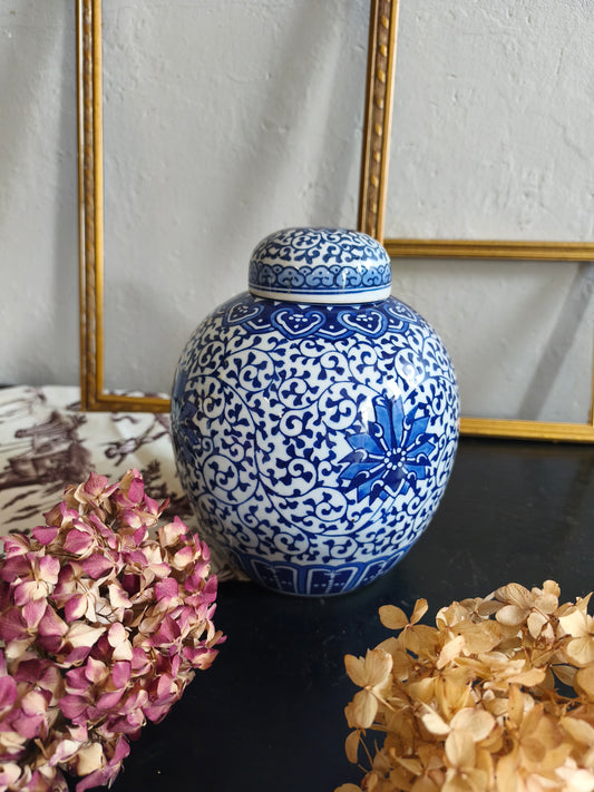 Urne en céramique style chinois Patine