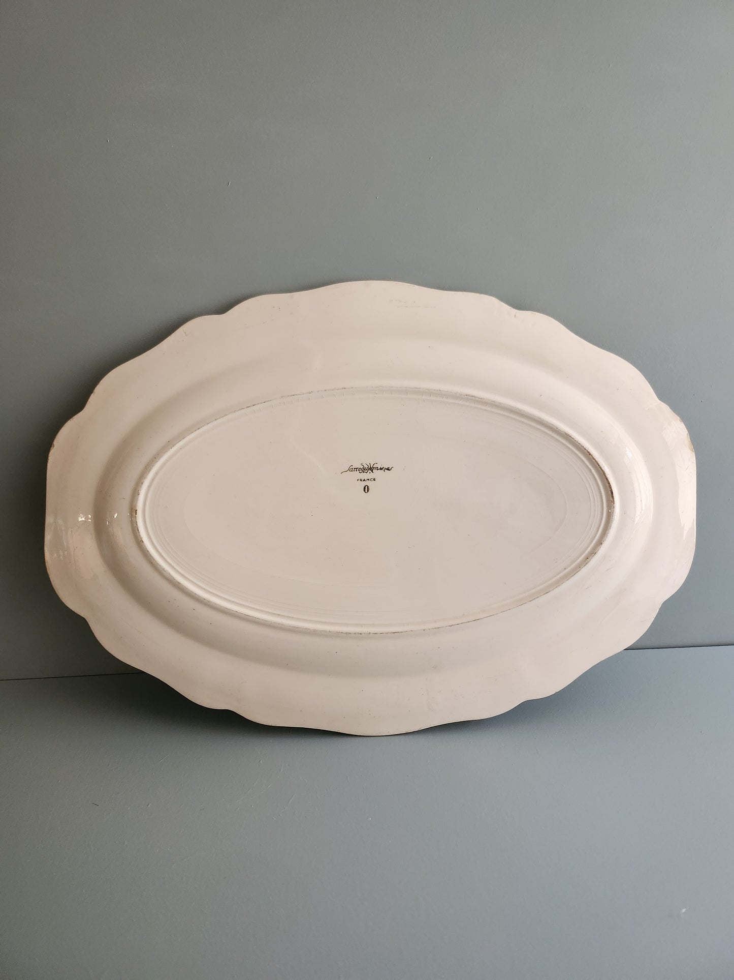 Plat ovale Sarreguemines
