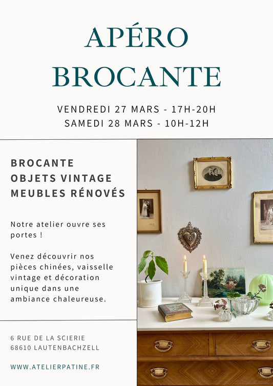 Apéro-brocante à Lautenbachzell : un week-end d'échanges et de pépites