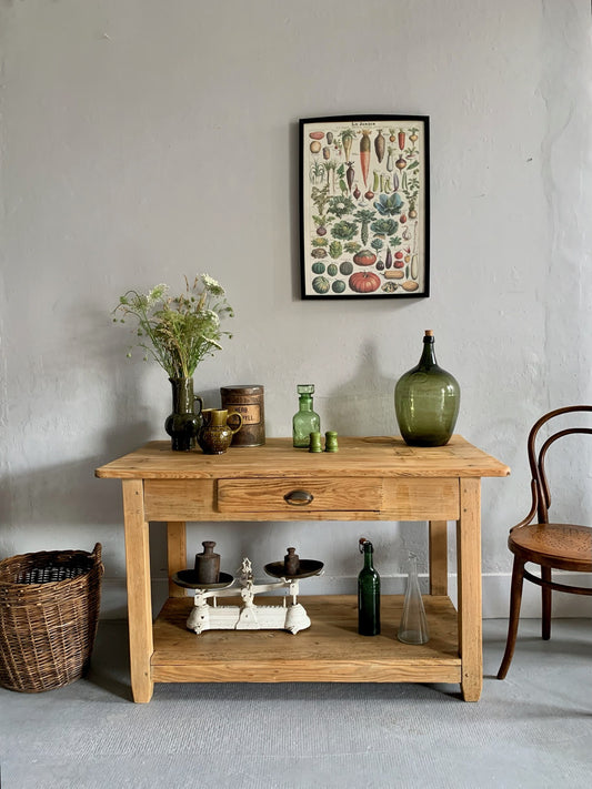 établi ancien meuble de ferme comptoir antique Restauration de meubles Haut-Rhin