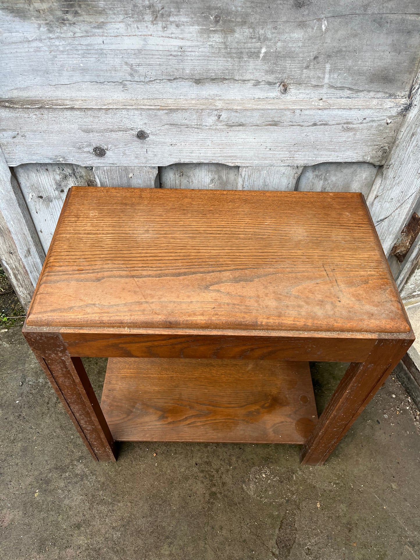 Petite console en bois