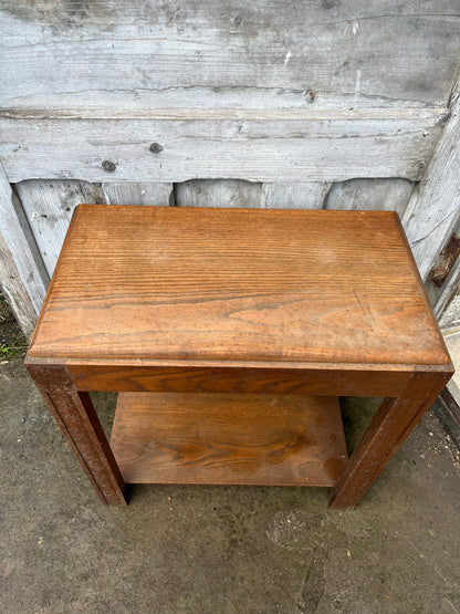 Petite console en bois