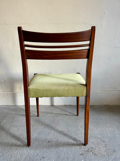 Chaises années 60 en teck style scandinave- lot de 3   Patine