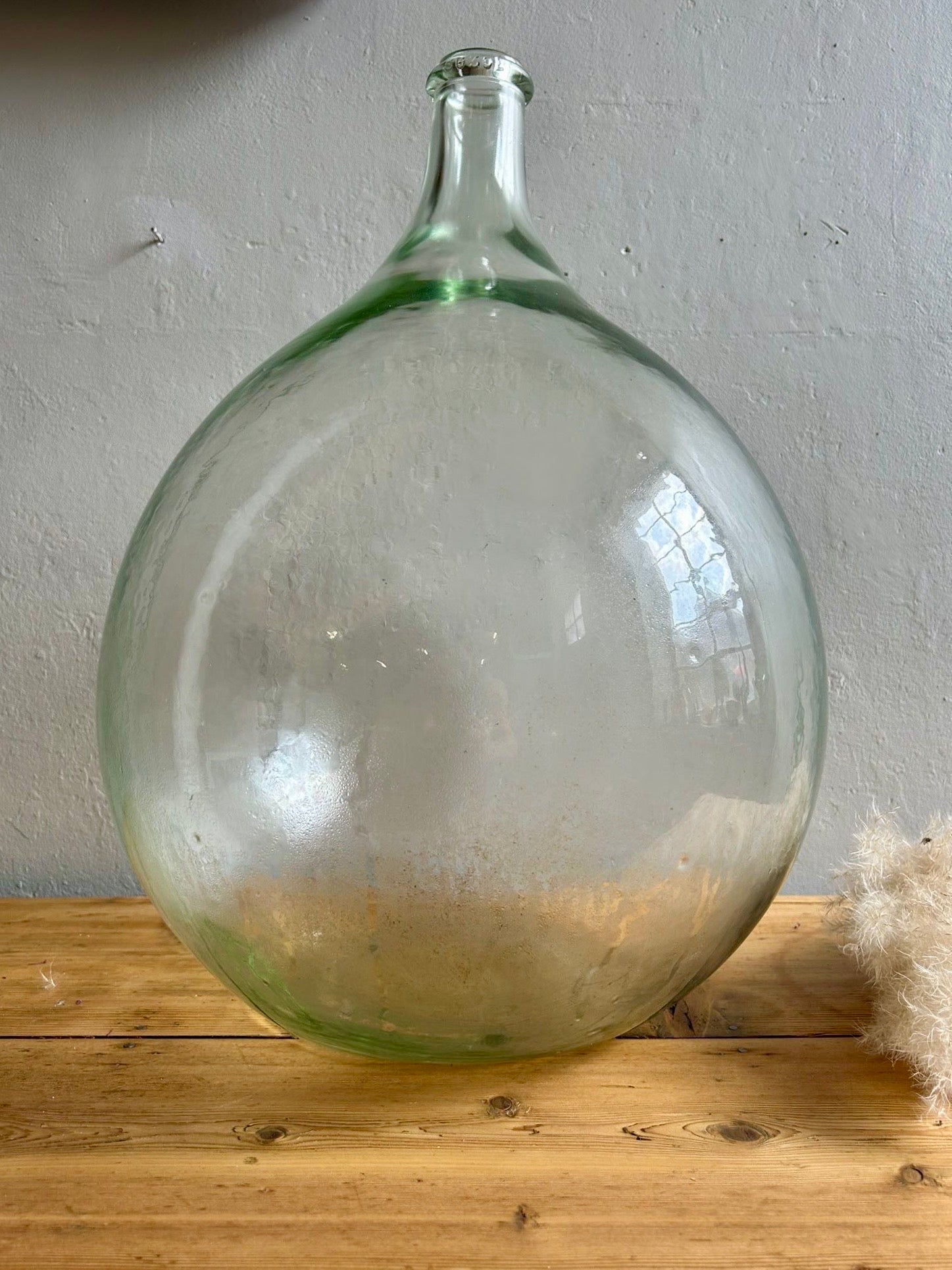 Dame-jeanne 30L verre clair   Patine