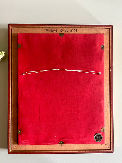 Tableau canevas vintage  Décoration Patine