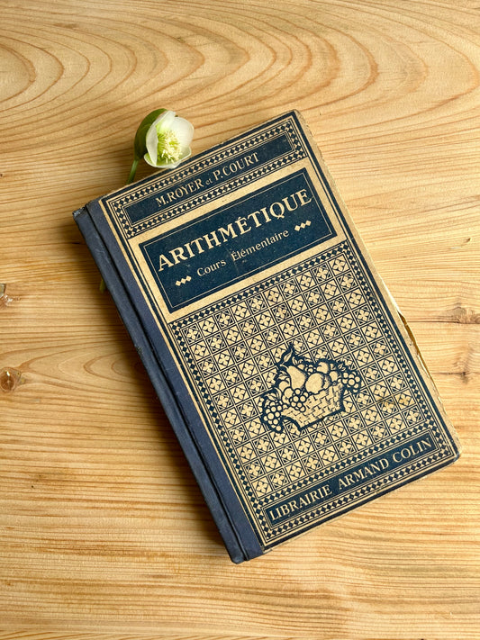Livre d’arithmétique 1923 - Librairie Armand Colin