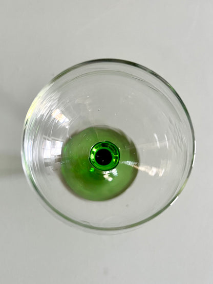 Verres à vin blanc alsaciens-lot de  4   Patine