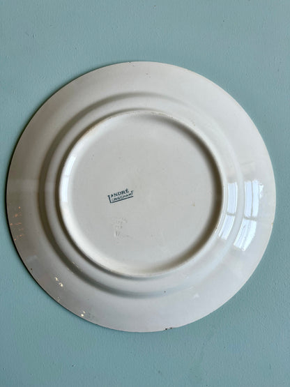 Assiettes plates Longchamp modèle « andré » lot de 3