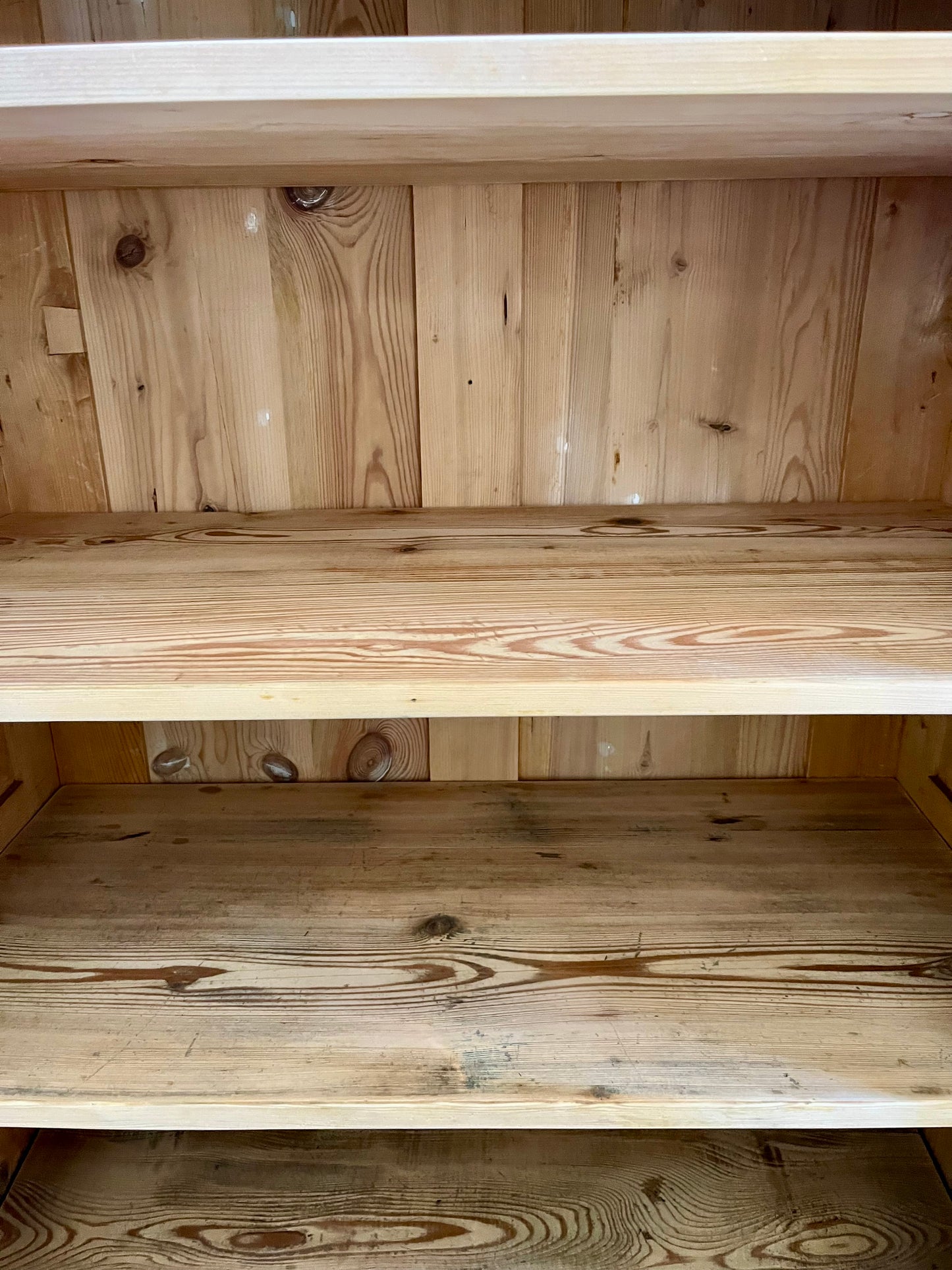 Bonnetière/armoire ancienne une porte bleu-gris