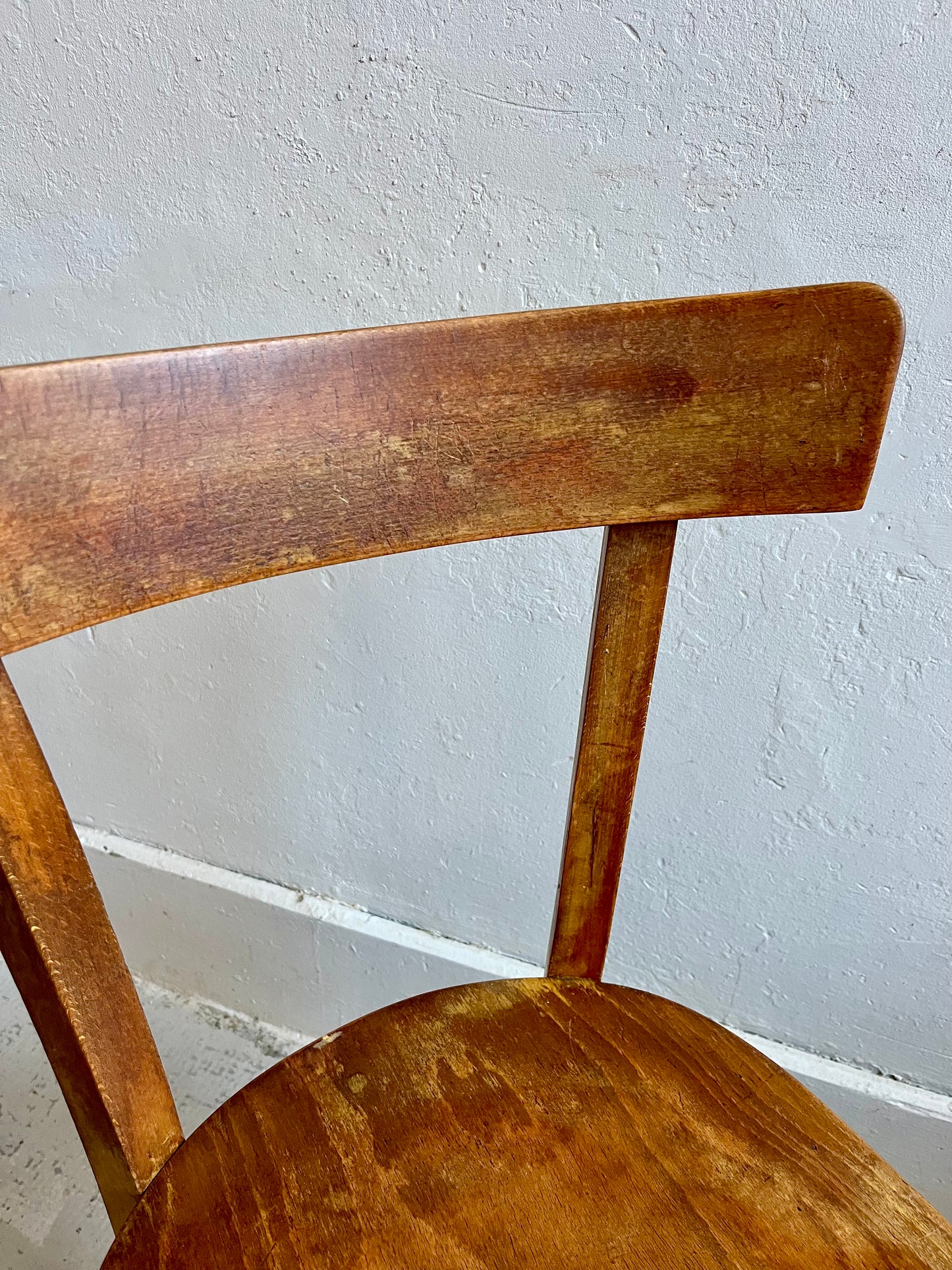 Lot de 2 chaises bistrot anciennes