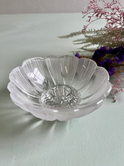 Bougeoirs en forme de fleurs - lot de 2