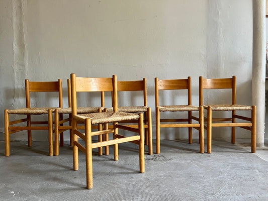 Lot de 6 chaises Johan van Heuvel pour Ad Vorm
