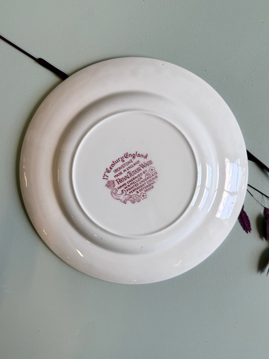 Assiette creuse Royal Tudor Ware