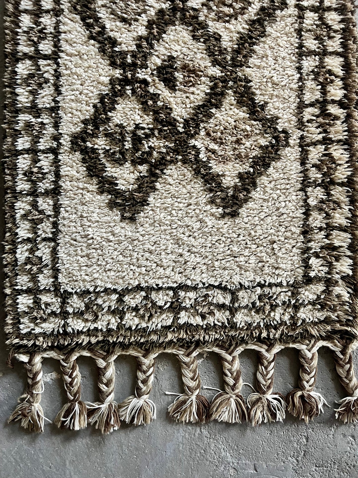 Tapis en laine rectangulaire  Décoration Patine