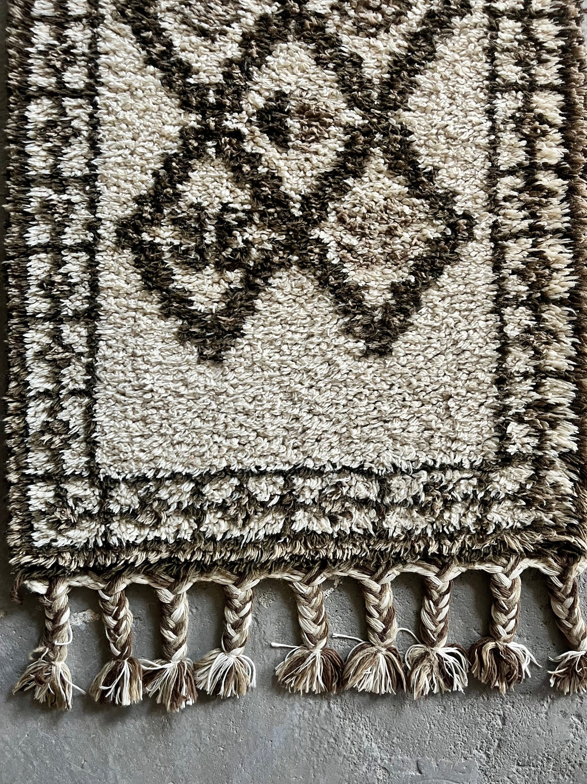 Tapis en laine rectangulaire  Décoration Patine