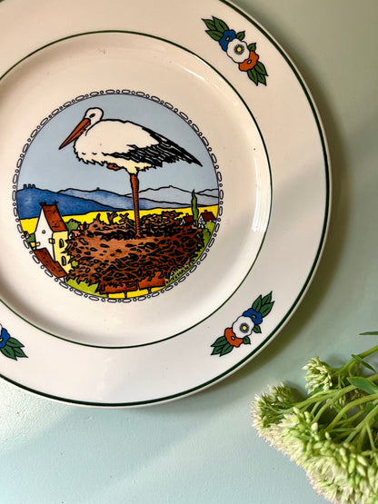 Assiette à dessert Villeroy & Boch Hansi d’Alsace  Vaisselle Patine