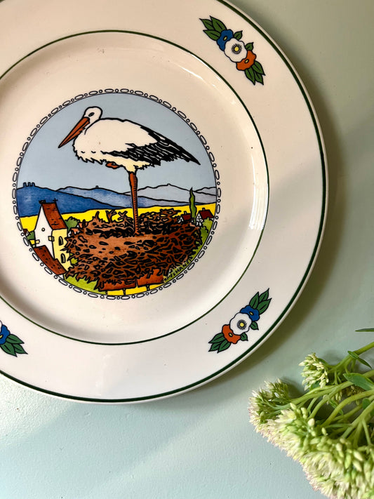 Assiette à dessert Villeroy & Boch Hansi d’Alsace  Vaisselle Patine