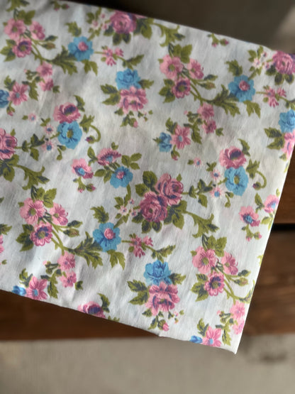 Nappe fleurie vintage