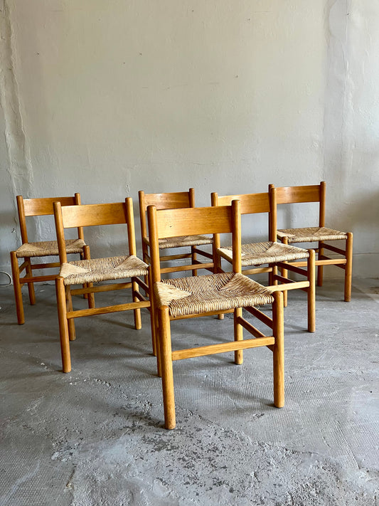 Lot de 6 chaises Johan van Heuvel pour Ad Vorm