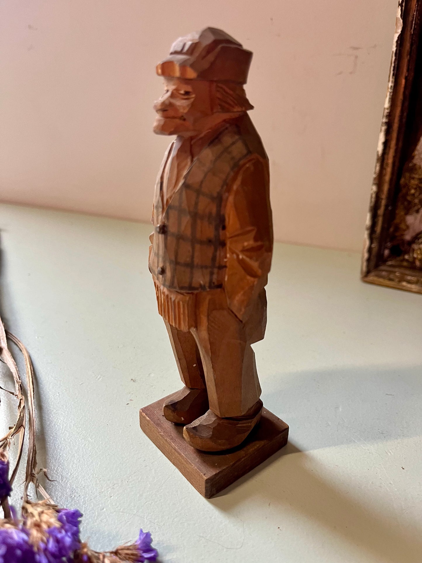Sculpture en bois Carl Johan Trygg
