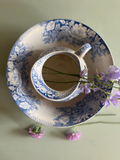 Ensemble de toilette Sarreguemines modèle « Jardinière »  Décoration Patine
