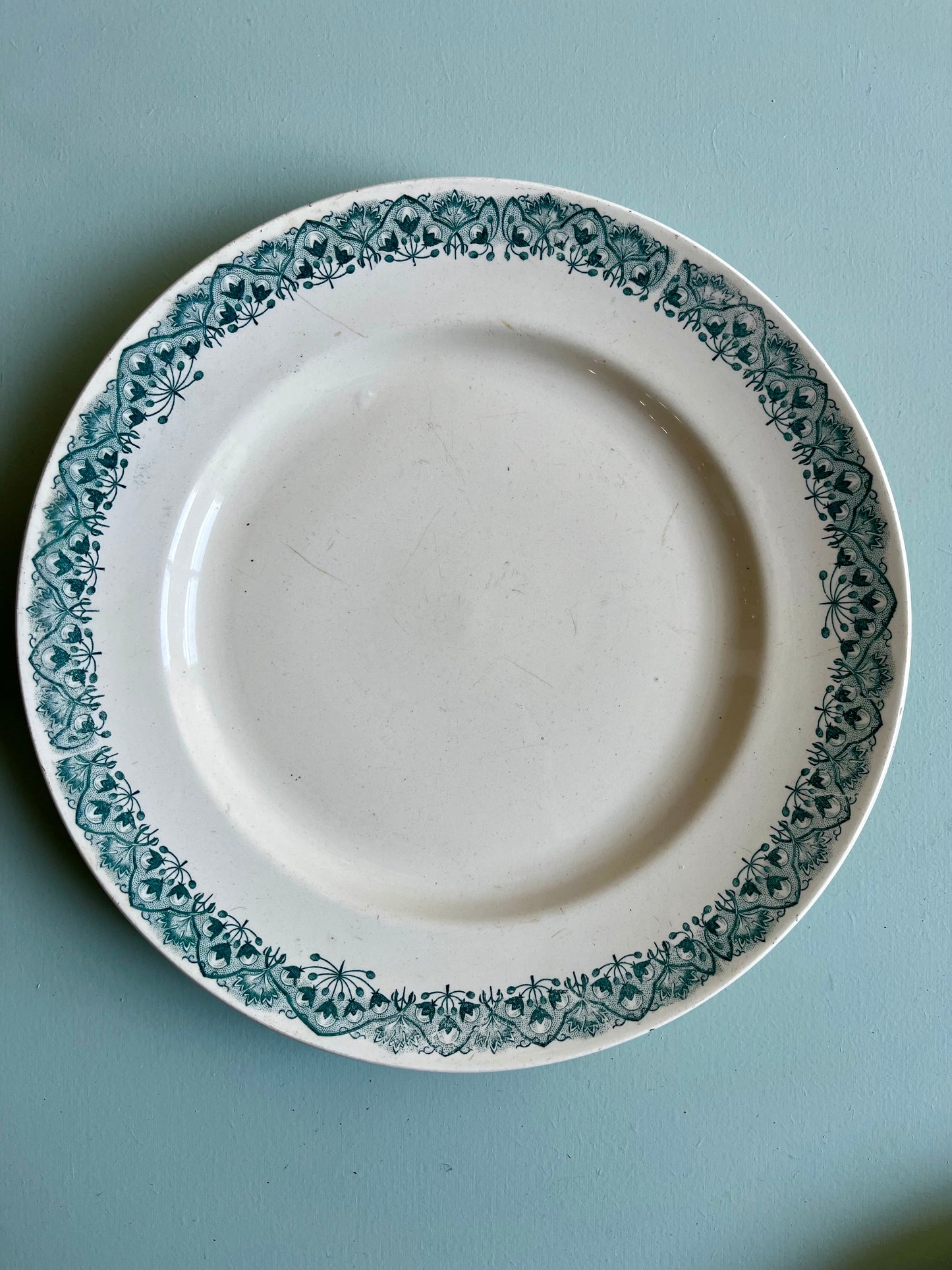 Assiettes plates Longchamp modèle « andré » lot de 3